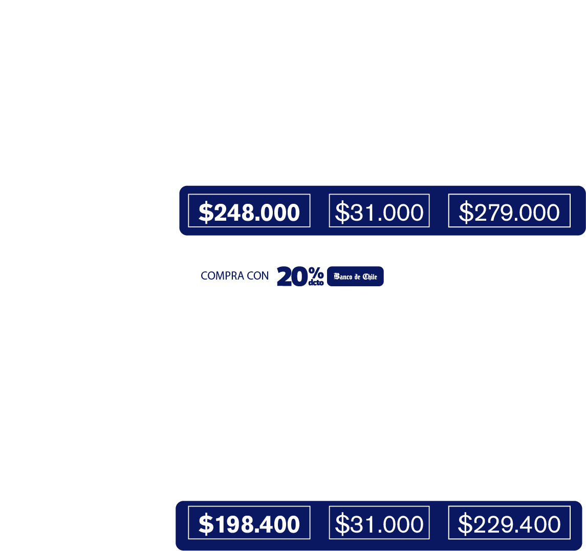 tabla de precios