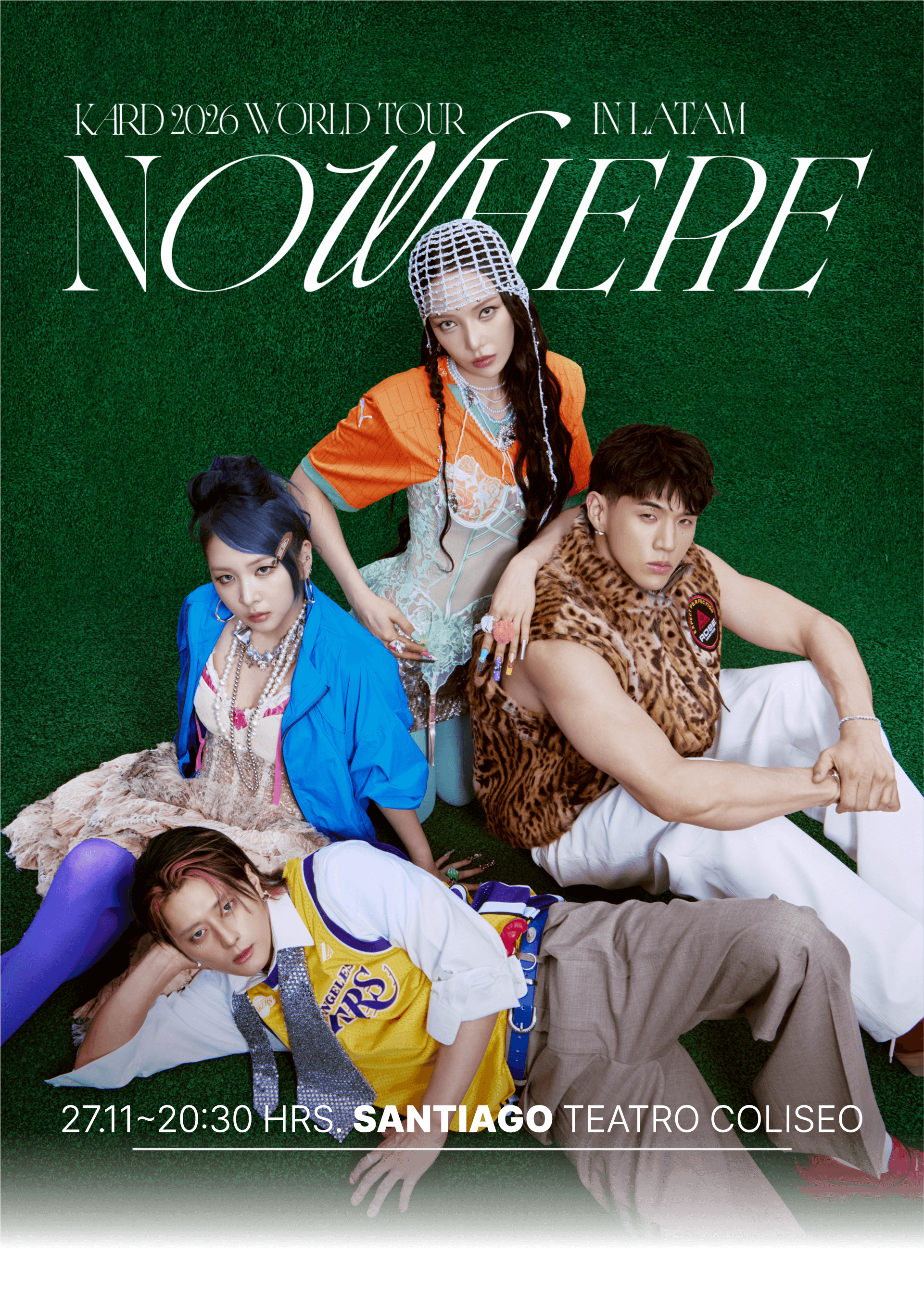 KARD WHERE TO NOW? Tour en Chile 2026 | Teatro Coliseo – 27 de noviembre 20:30 hrs