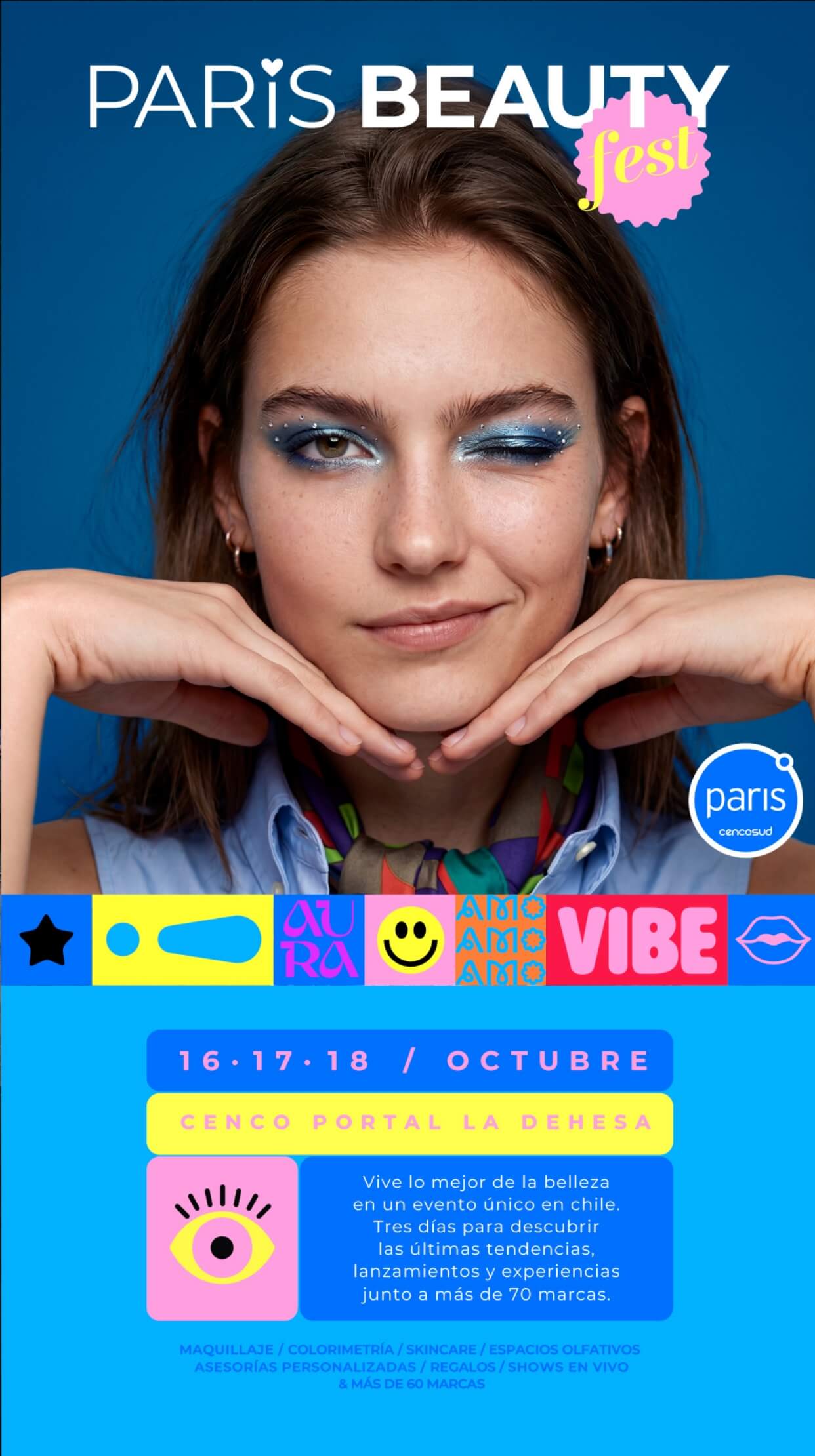 Paris Beauty Fest 2026 | Cenco Portal La Dehesa – 16, 17 y 18 de octubre