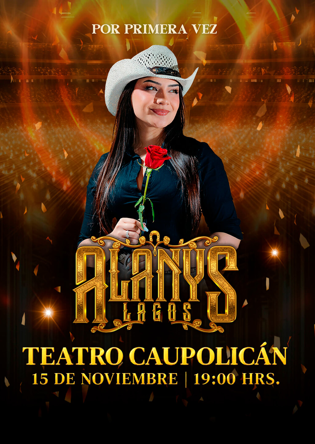Alanys Lagos en Chile 2026 | Teatro Caupolicán – 15 de noviembre 19:00 hrs