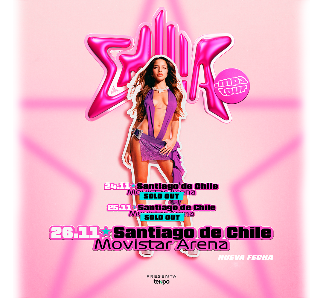 Emilia - Movisar Arena - 24 y 25 de noviembre - mp3 tour