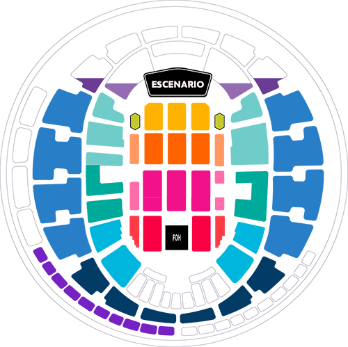 MAPA MOVISTAR ARENA