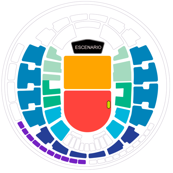 MAPA MOVISTAR ARENA