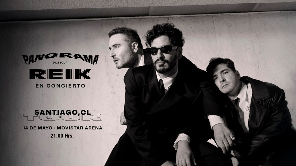 Reik en concierto - Panorama - 14 de Mayo - Movistar Arena