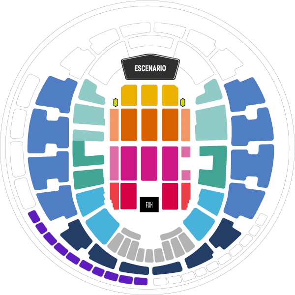 mapa movistar arena