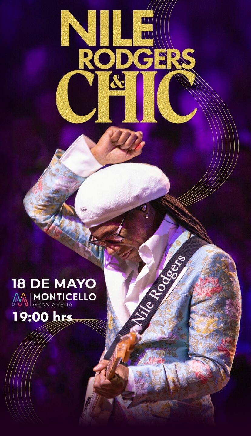 Nile Rodgers & CHIC Gran Arena Monticello