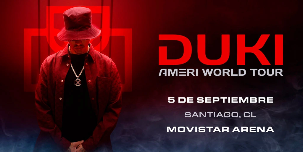 Duki - Ameri world tour - 5 septiembre - movistar arena