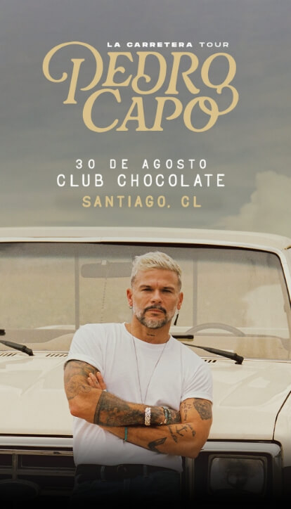 Pedro Capó - La Carretera Tour | 30 de agosto en Club Chocolate | Entradas en Punto Ticket