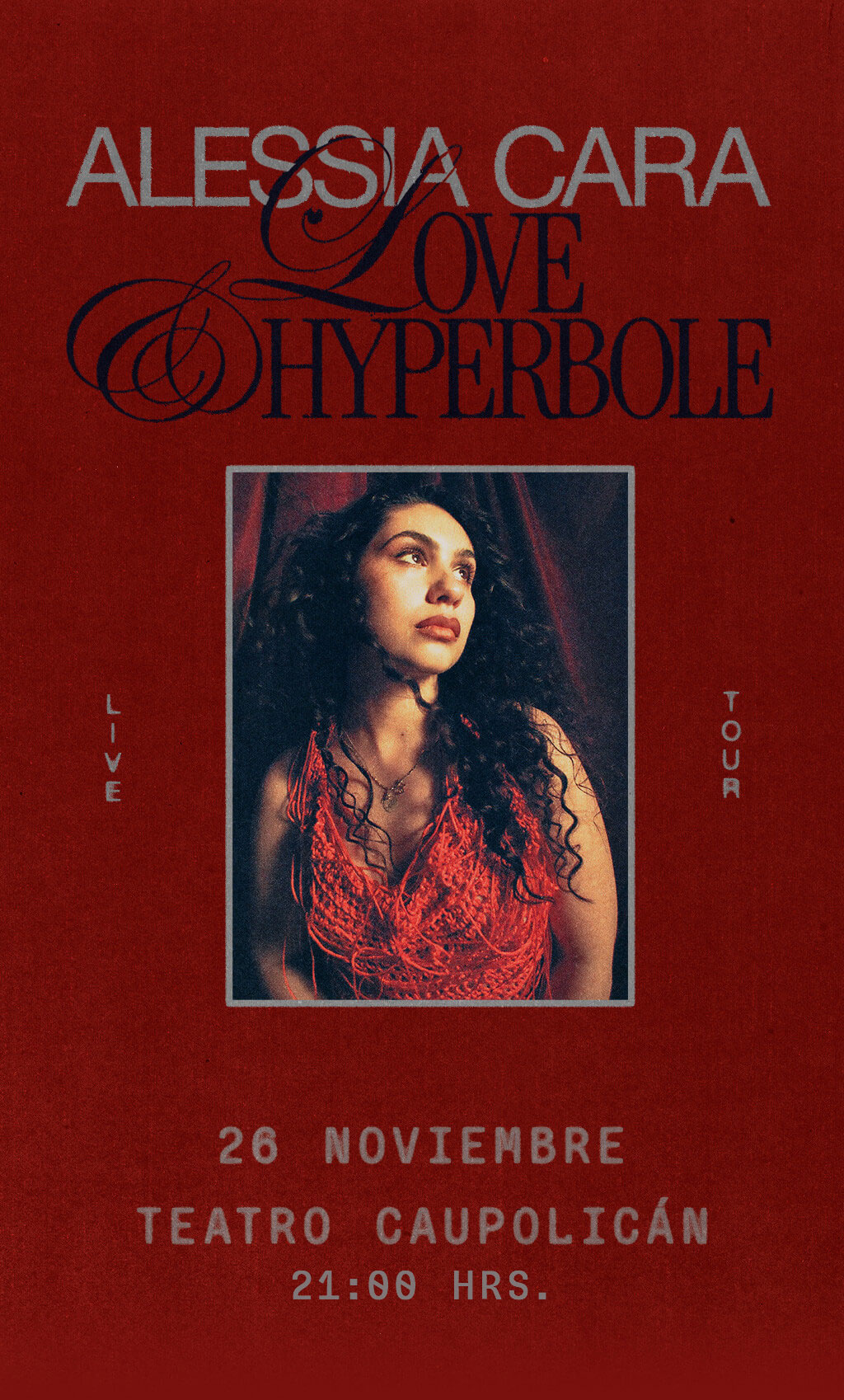 Love & Hyperbole Tour / Alessia Cara / 26 de Noviembre / 21:00 Hrs. / TEATRO CAUPOLICÁN