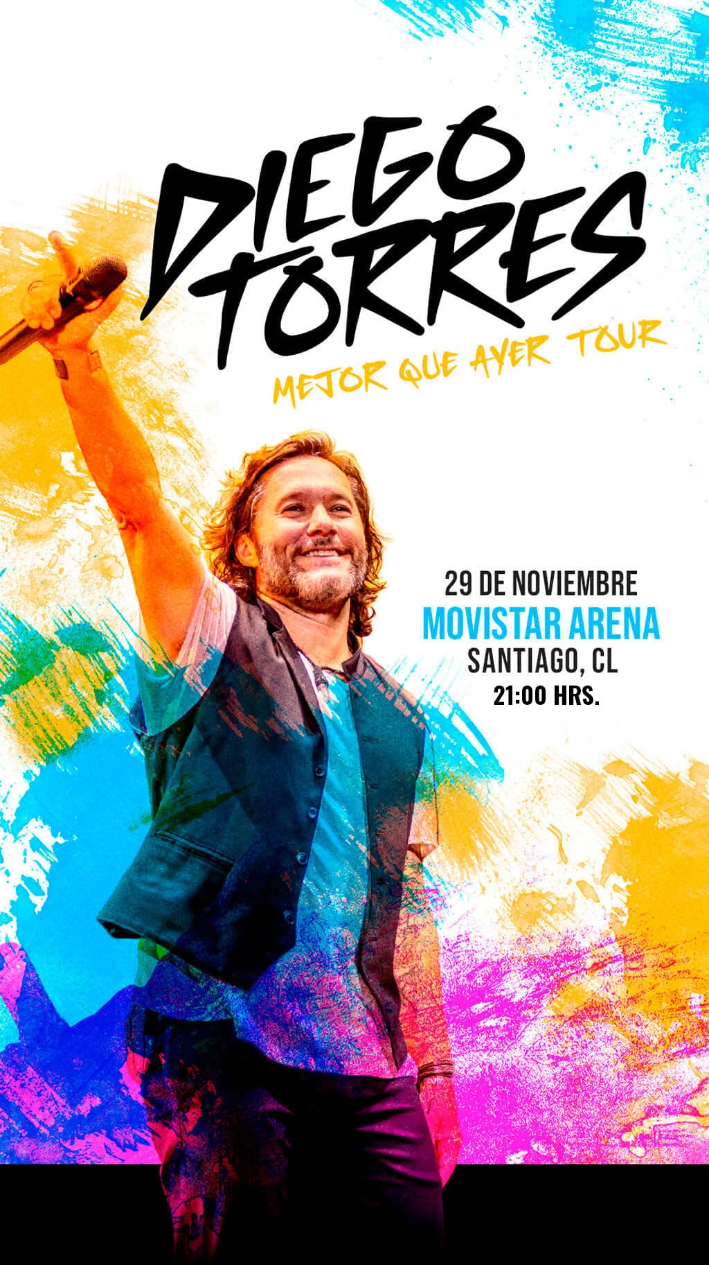 Mejor que ayer tour | Diego Torres | 29 de Noviembre | 21:00 hrs.
