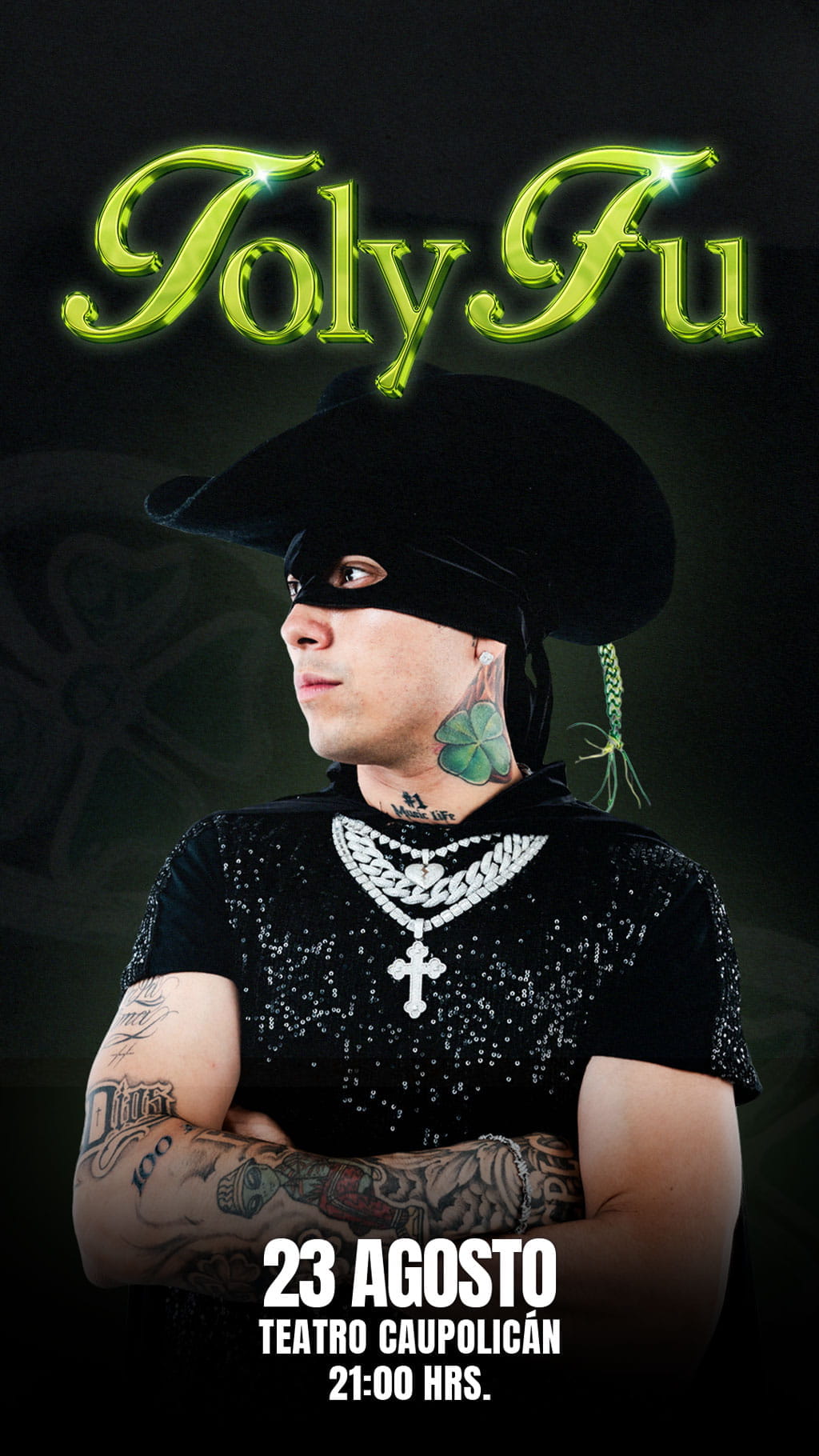 Toly Fu en Chile ·23 de agosto en Teatro Caupolicán · Punto Ticket