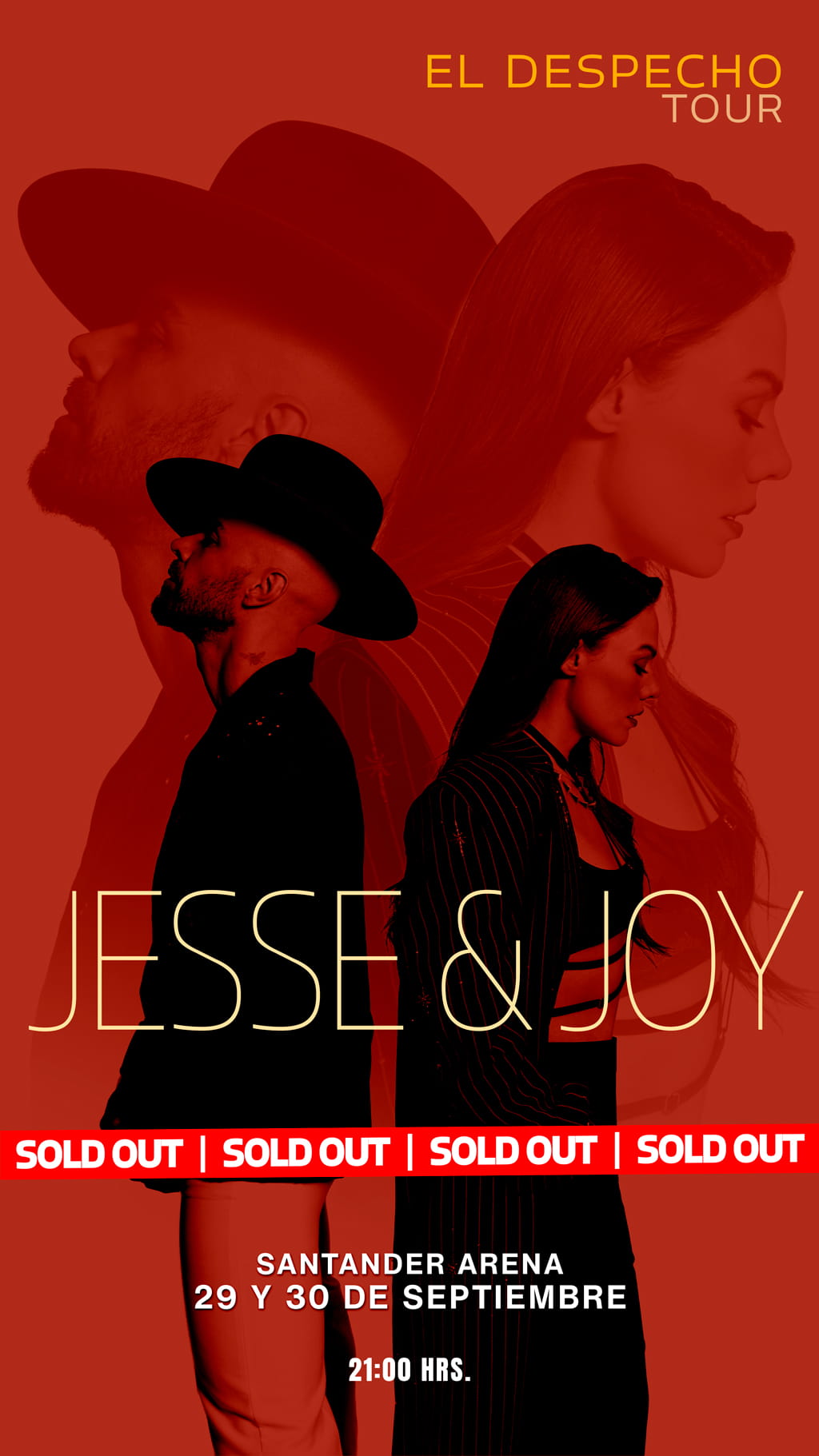 Jesse & Joy en Chile 2026 | El Despecho Tour en Santander Arena – 29 y 30 de septiembre 21:00 hrs | Entradas por Punto Ticket