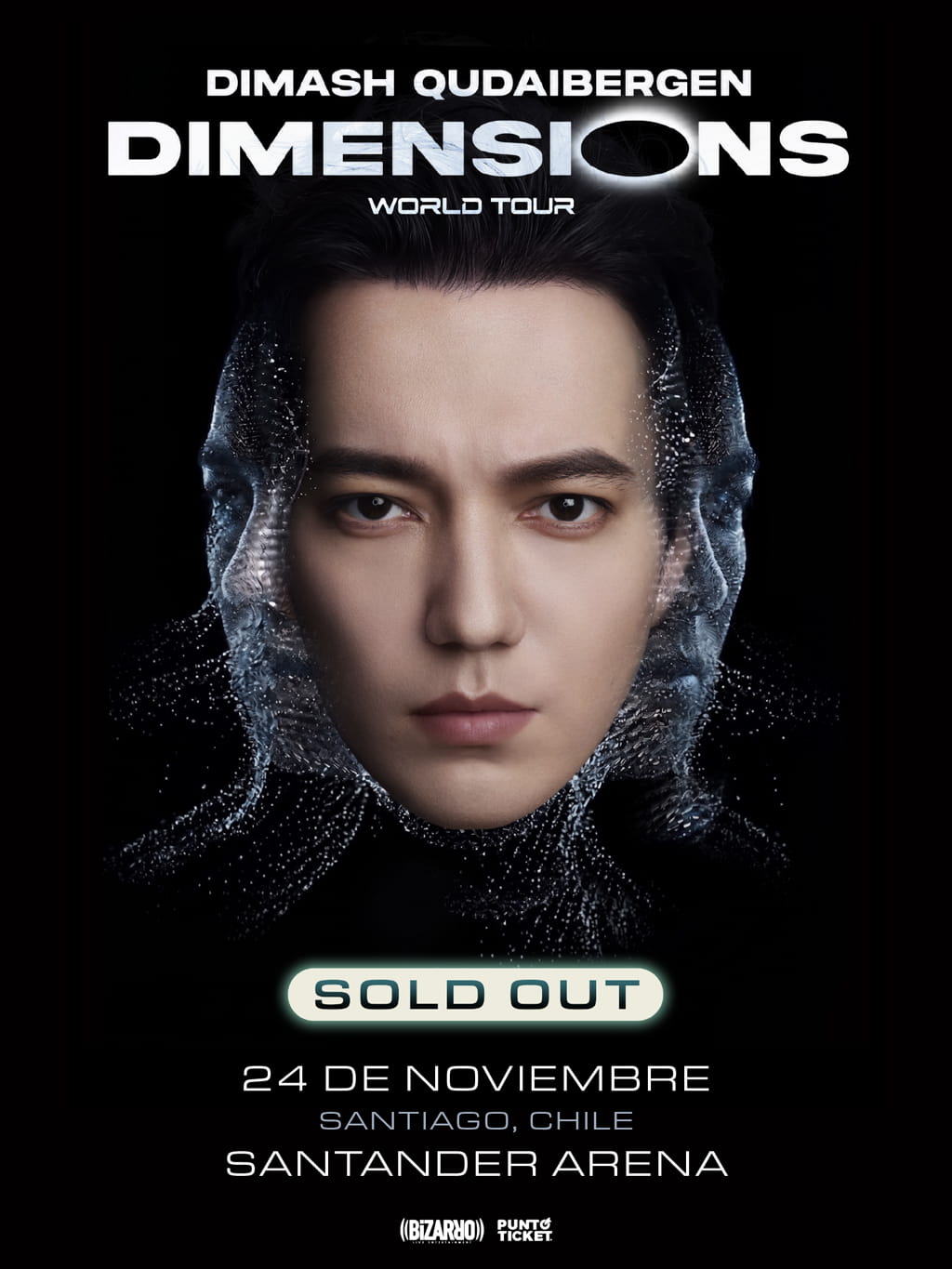Dimash Qudaibergen en Chile 2026 | Santander Arena – 24 de noviembre 21:00 hrs