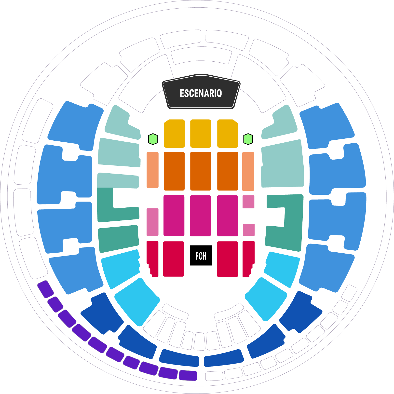 mapa evento