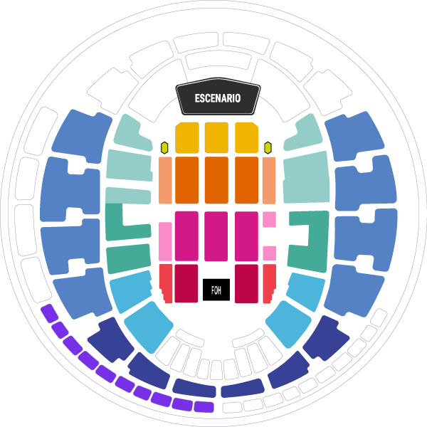 mapa movistar arena