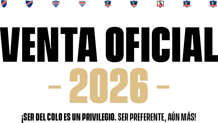 Venta Oficial Abonos Hinchas Colo Colo 2026