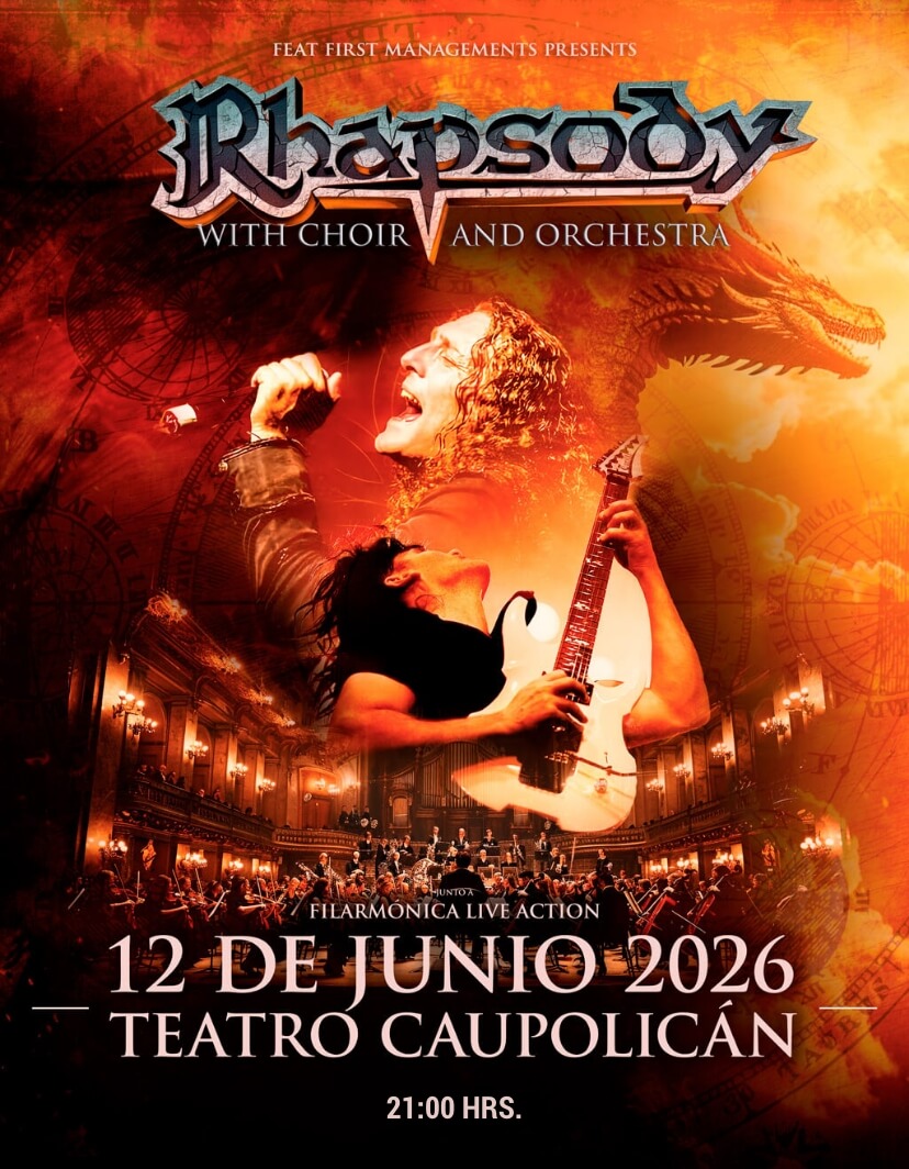 Rhapsody with Choir and Orchestra en Teatro Caupolicán | 12 de junio 2026 - Una experiencia sinfónica épica