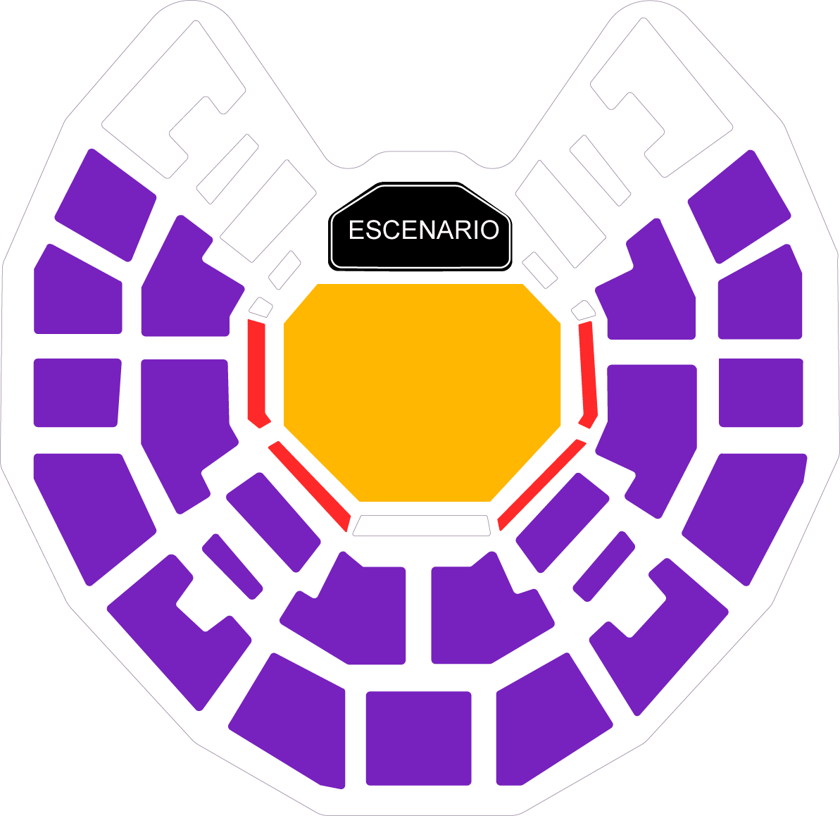 mapa evento