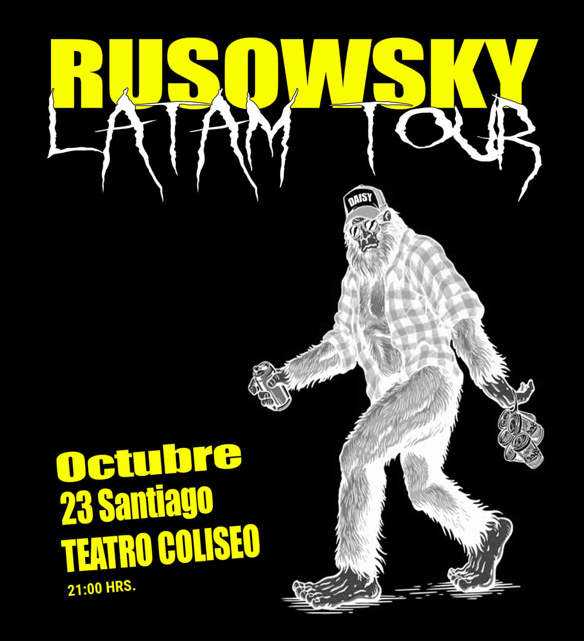Rusowsky en Chile - 23 Octubre / Santiago - Teatro Coliseo