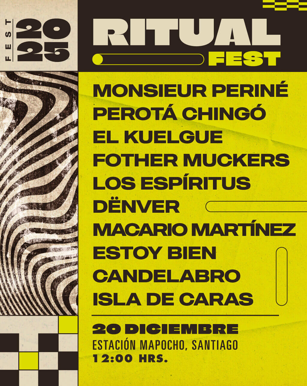 Ritual Fest - 20 de diciembre 2025 en Estación Mapocho - Venta de entradas en Punto Ticket