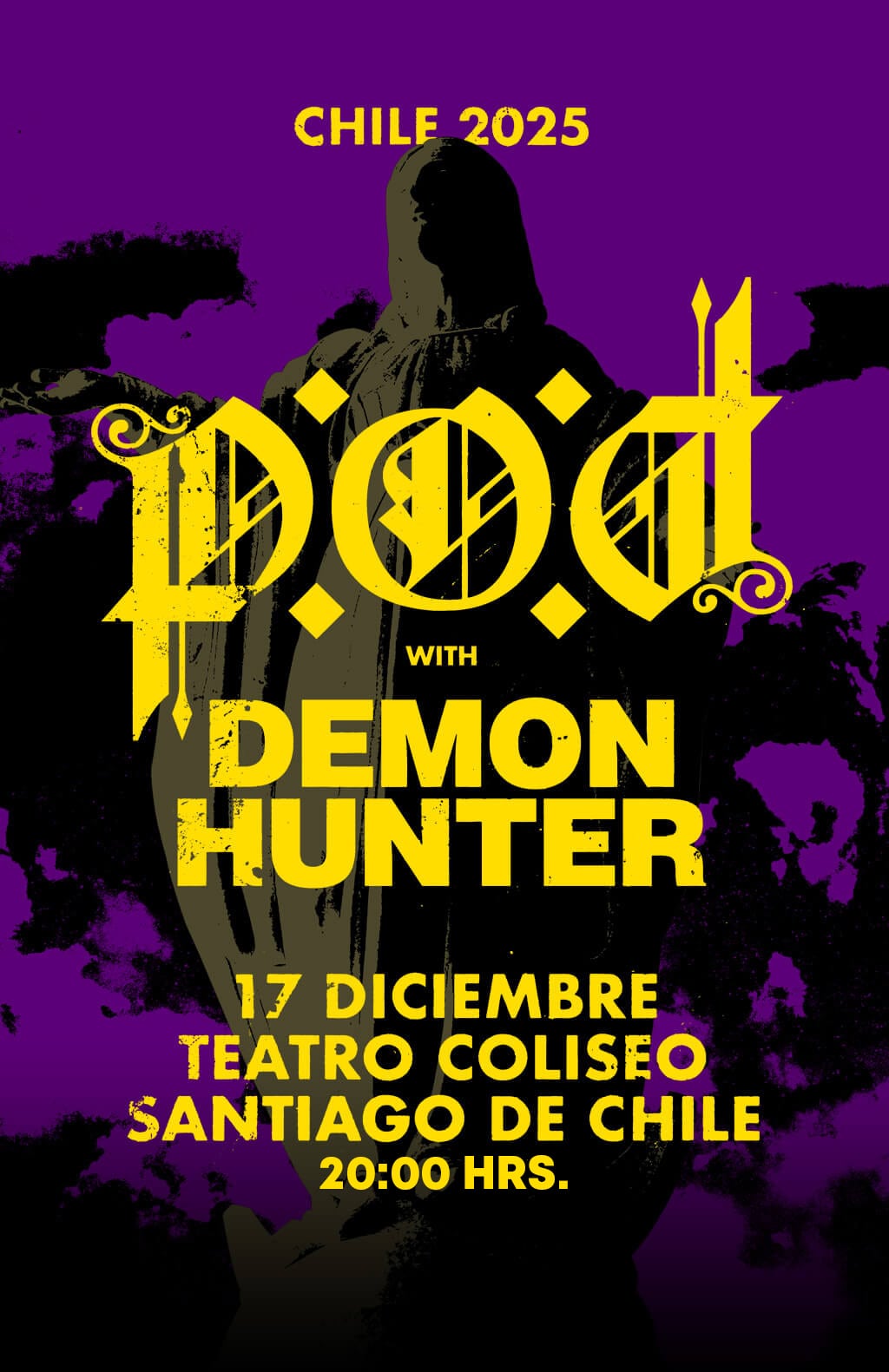 P.O.D. / Teatro coliseo - 17 de diciembre 2025 / 20:00 Hrs.