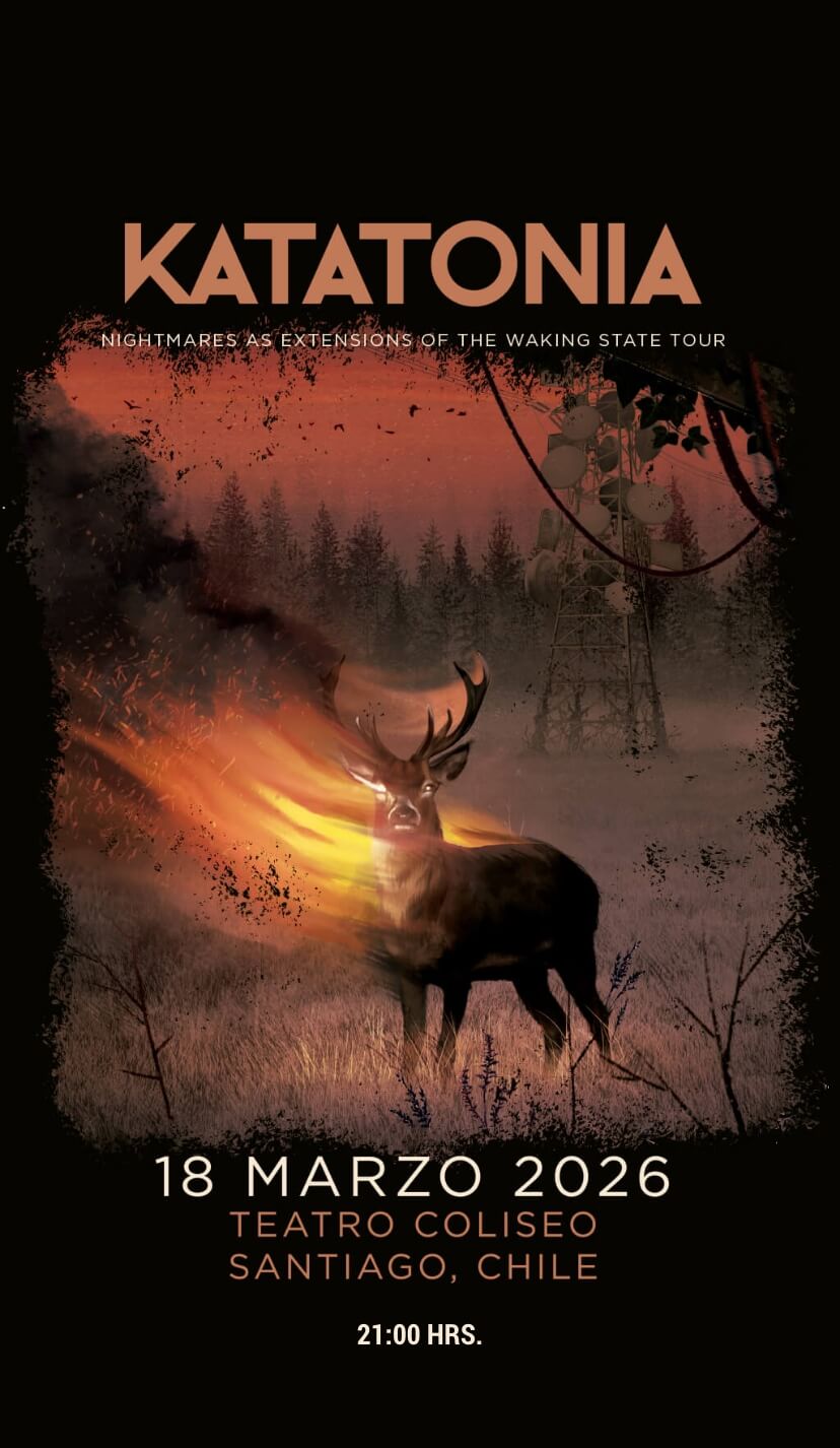 Katatonia - 18 de marzo 2026 en Teatro Coliseo | Entradas por Punto Ticket