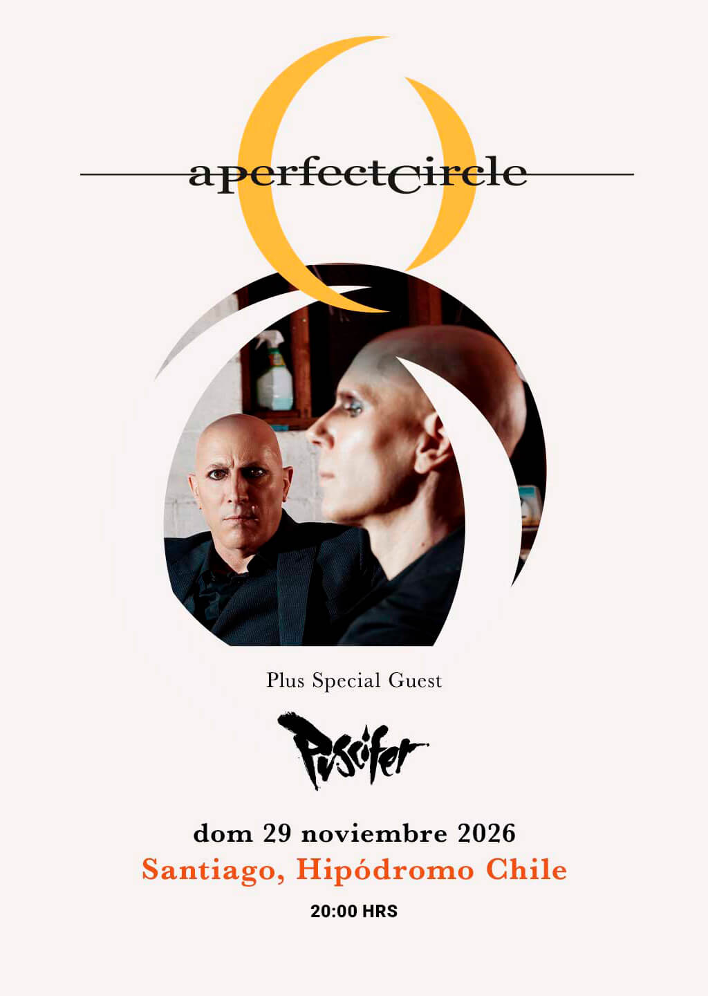 A Perfect Circle + Puscifer en Chile 2026 | Hipódromo – 29 de noviembre 20:00 hrs