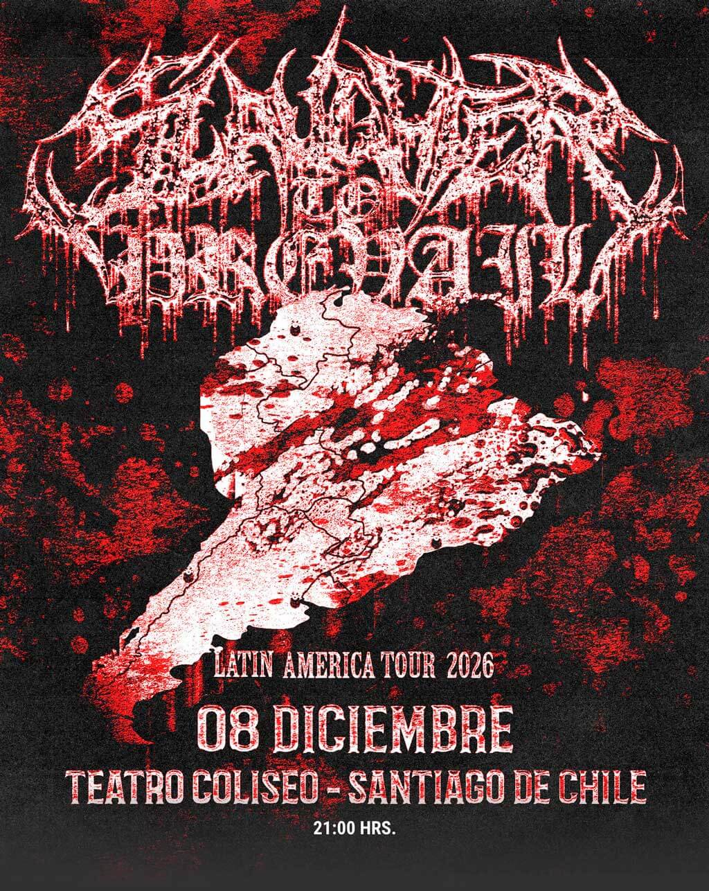 Slaughter to Prevail en Chile 2026 | Teatro Coliseo – 8 de diciembre 21:00 hrs