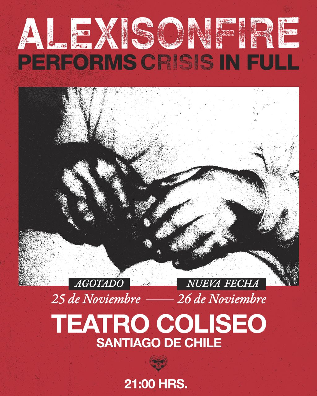 Alexisonfire performs Crisis in Full en Chile 2026 | Teatro Coliseo – 25 y 26 de noviembre