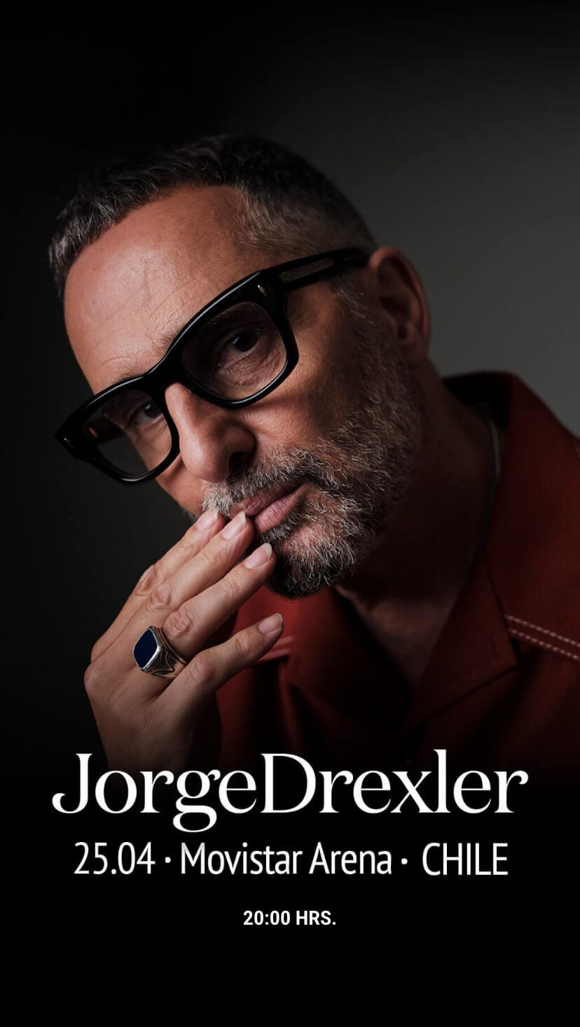 Jorge Drexler en Chile | 25 de abril 2026 en Movistar Arena