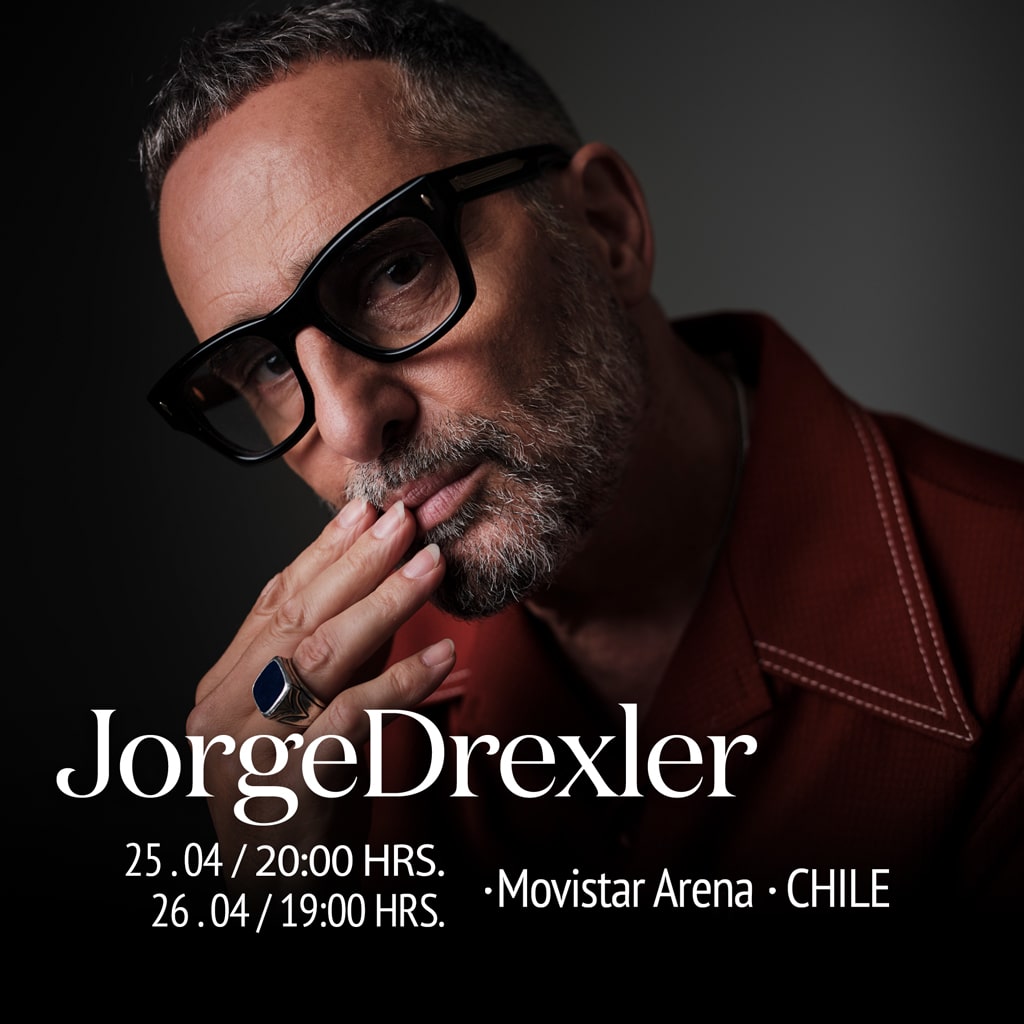 Jorge Drexler en Chile | 25 y 26 de abril 2026 en Movistar Arena