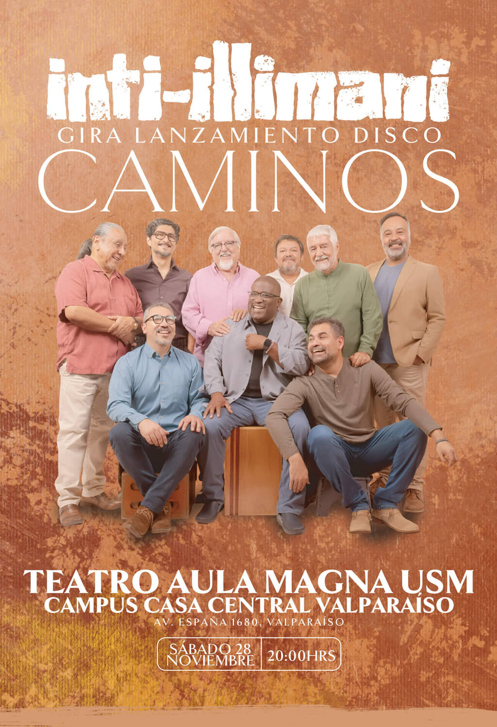Inti Illimani en Valparaíso 2026 | Aula Magna USM – 28 de noviembre 20:00 hrs. - Venta de entradas en Punto Ticket