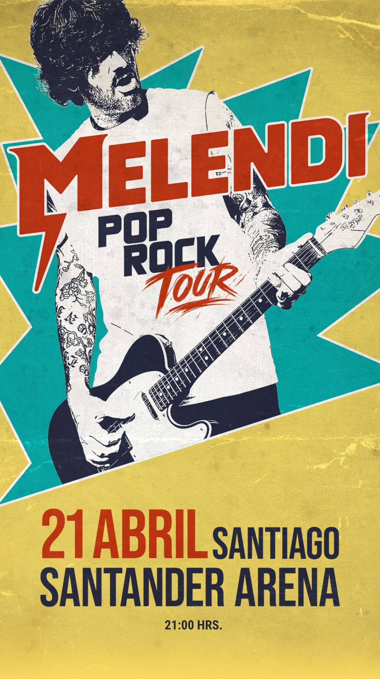 Melendi Chile 2027 - Santander Arena