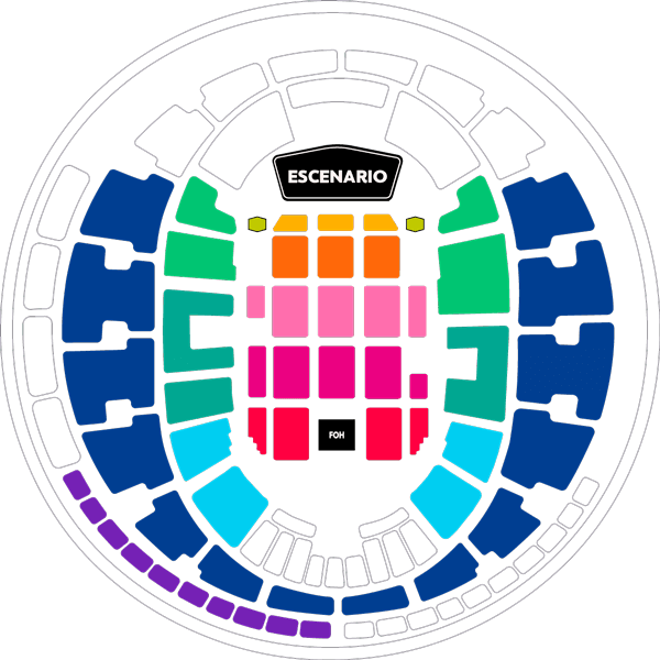 mapa movistar arena