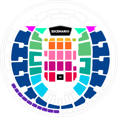 mapa movistar arena