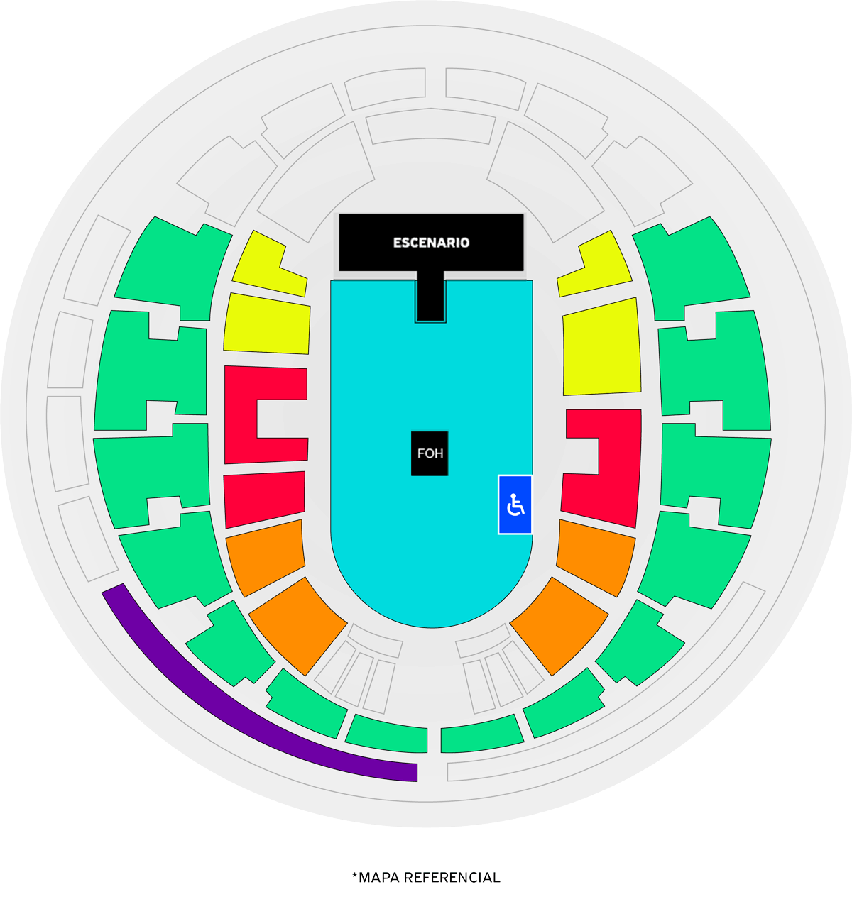 mapa evento