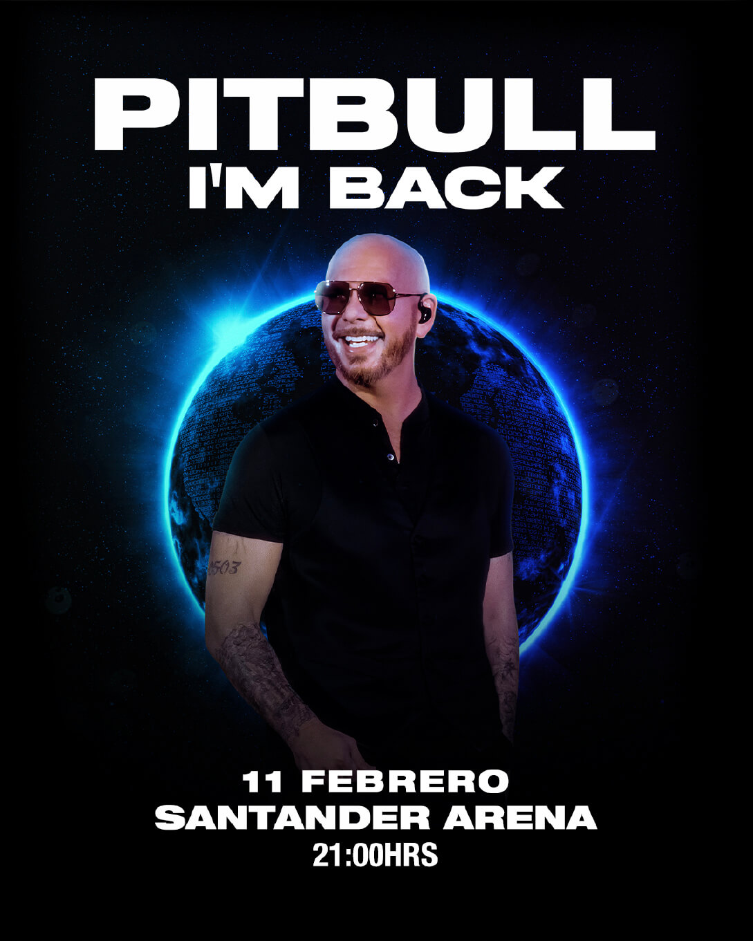 Pitbull Chile 2027 - Santander Arena