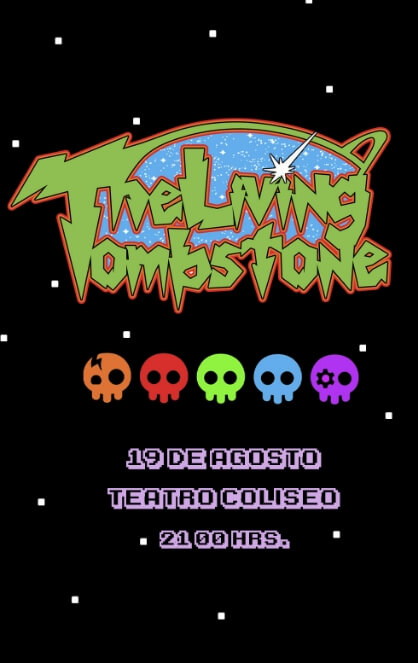 The Living Tombstone en Chile | 19 de agosto en Teatro Coliseo | Entradas en Punto Ticket