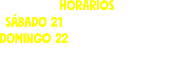 horarios