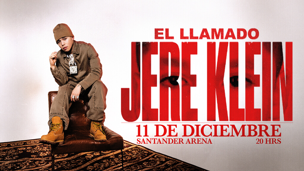 Jere Klein en Chile 2026 | Santander Arena – 11 de diciembre 21:00 hrs