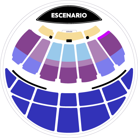 Mapa Quinta Vergara Festival Viña