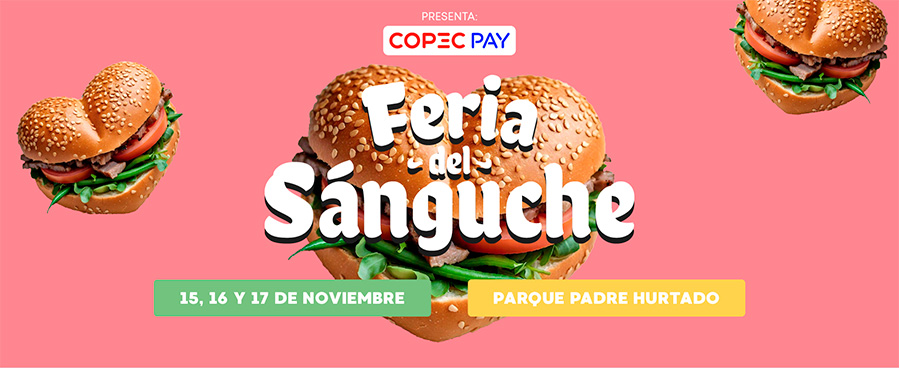 Feria del Sanguche / 15 - 16 -17 de Noviembre