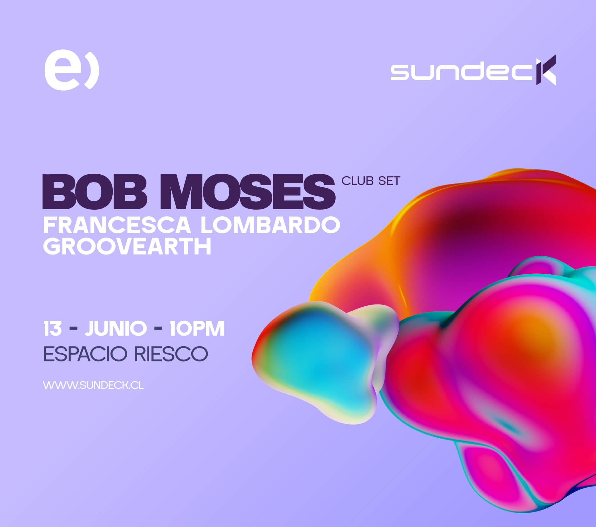 Bob Moses, Francesca Lombardo y Groovearth | 13 de junio en Espacio Riesco | Electrónica de primer nivel | Entradas en Punto Ticket