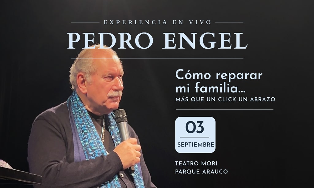 Pedro Engel en Teatro Mori Parque Arauco | 'Cómo reparar mi familia' el 03 de Septiembre | Reflexión y emociones en vivo | Entradas en Punto Ticket