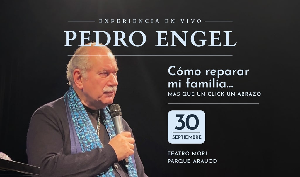 Pedro Engel en Teatro Mori Parque Arauco | 'Cómo reparar mi familia' el 30 de Septiembre | Reflexión y emociones en vivo | Entradas en Punto Ticket