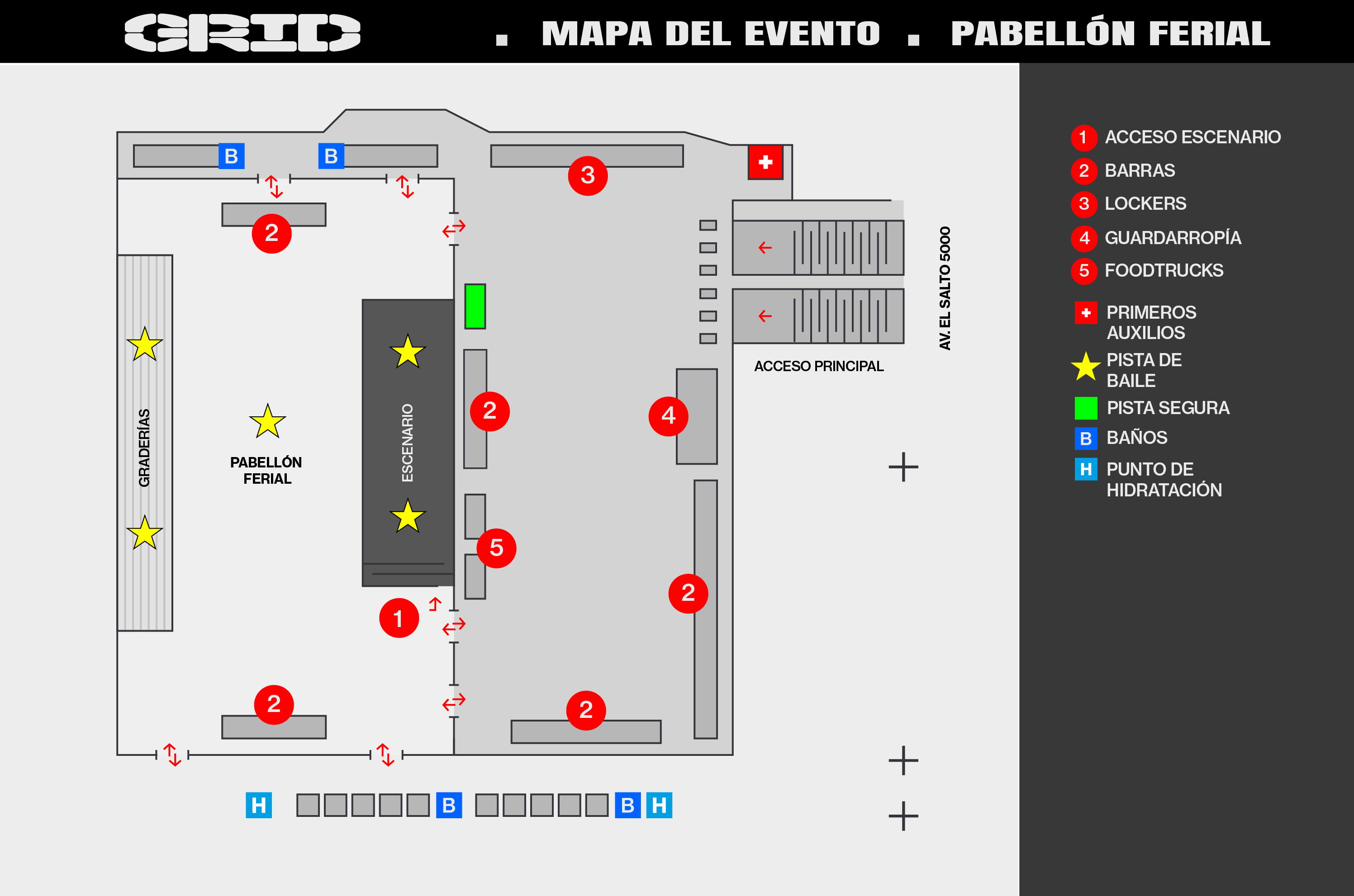 mapa evento