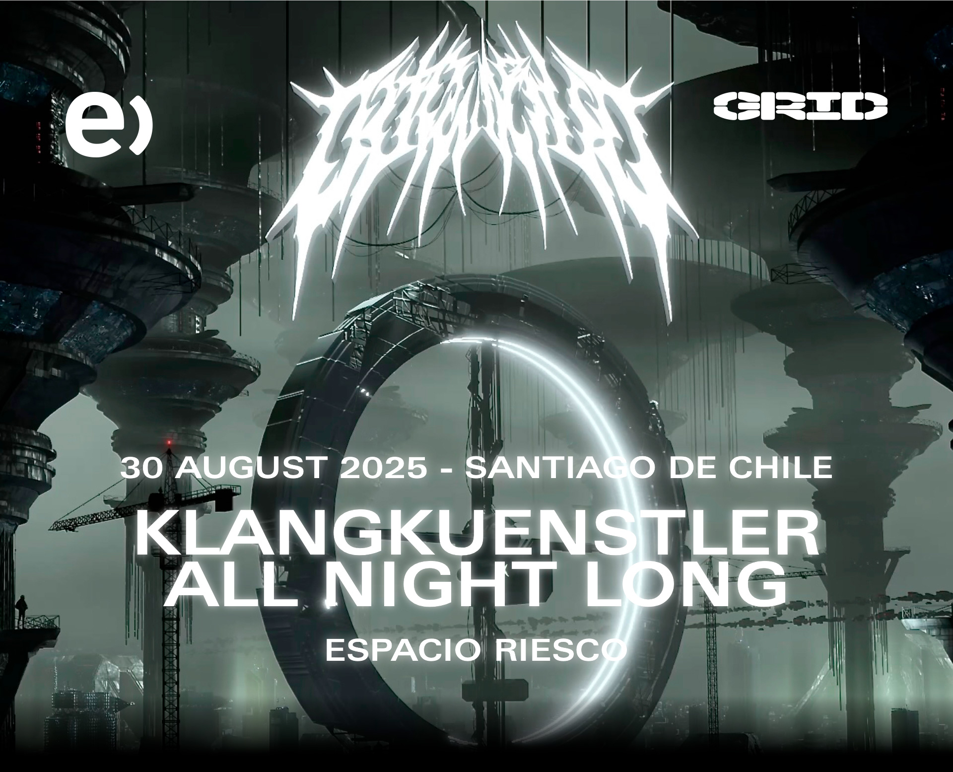 Klangkuenstler presenta 'OUTWORLD' - 30 de agosto en Espacio Riesco