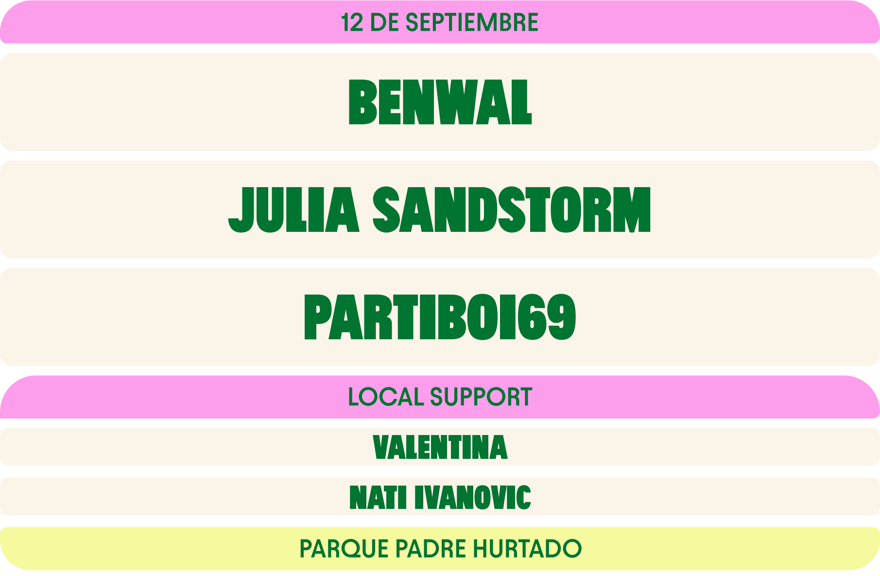 line up