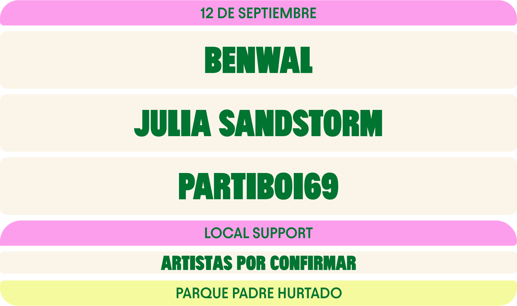 line up