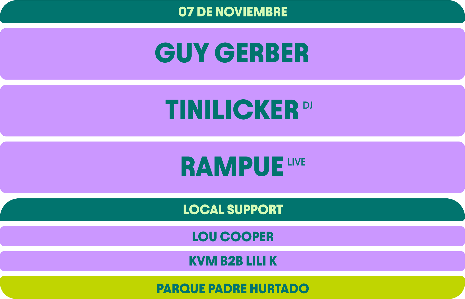 line up